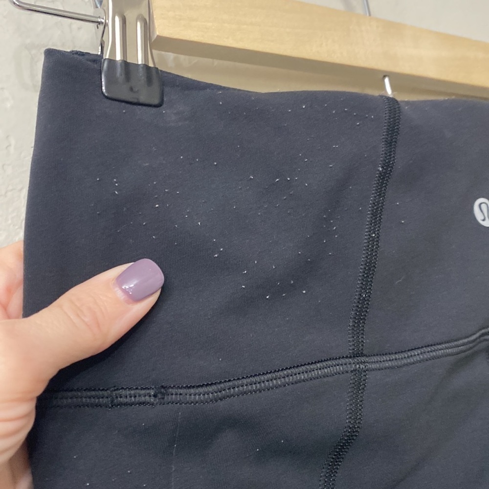 Lululemon black crop leggings size 4 - Picture 7 of 13